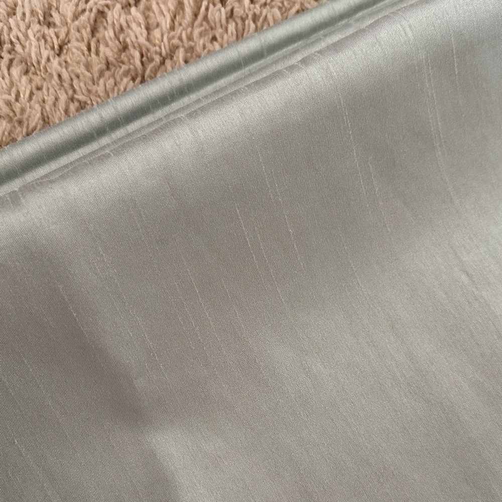 Set of 2 Light Sage Green Tab-Top Curtain Panels - Picture 5 of 6